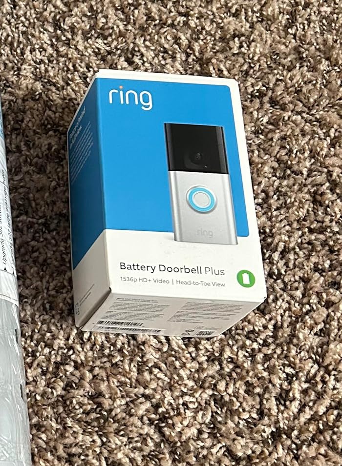 Ring バッテリー ドアベル プラス 新品 Battery Doorbell Plus | Video Doorbell Camera | Amazon
